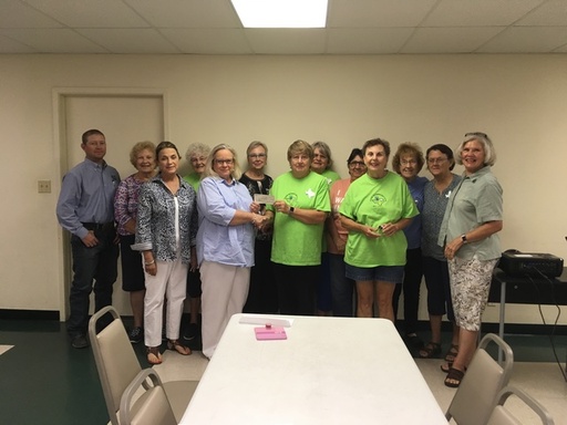 Hill County Master Gardeners Receive $500 Check